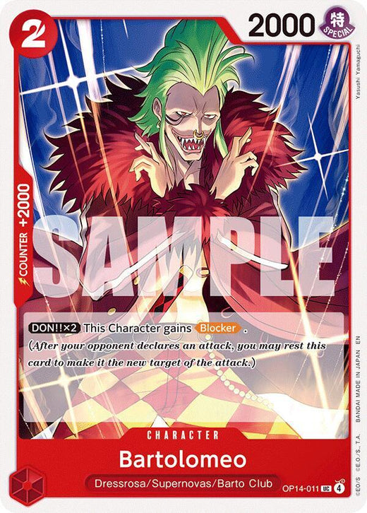 Bartolomeo OP14-011 UC