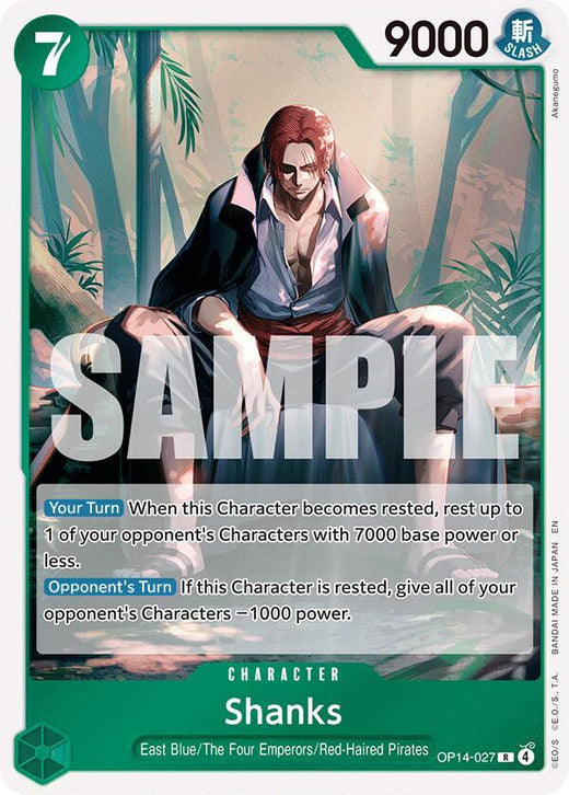 Shanks OP14-027 R Foil