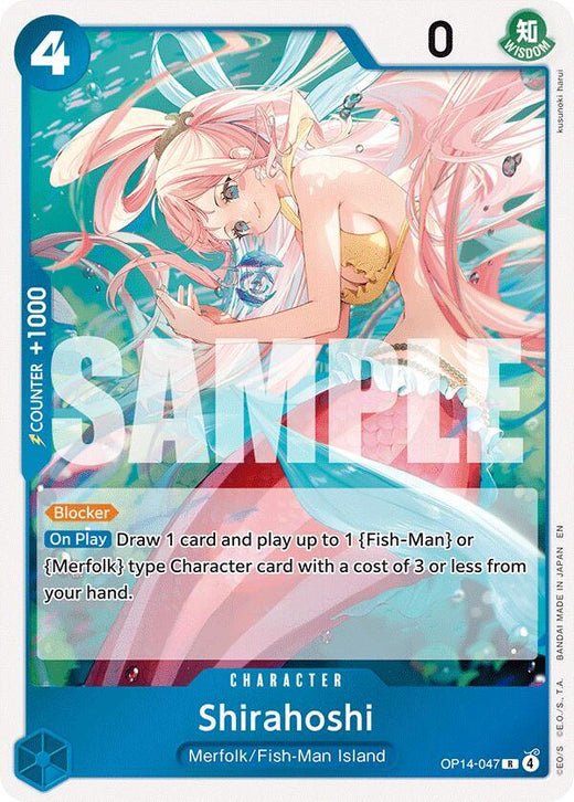Shirahoshi OP14-047 R Foil