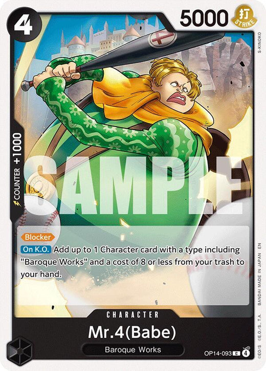 Mr.4(Babe) OP14-093 C