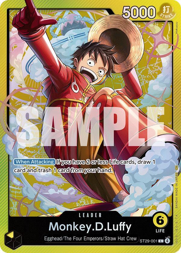 One Piece Card Game: Mazo de Inicio 29: Cartas Individuales Egghead