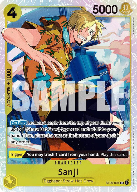 Sanji ST29-004 SR Foil