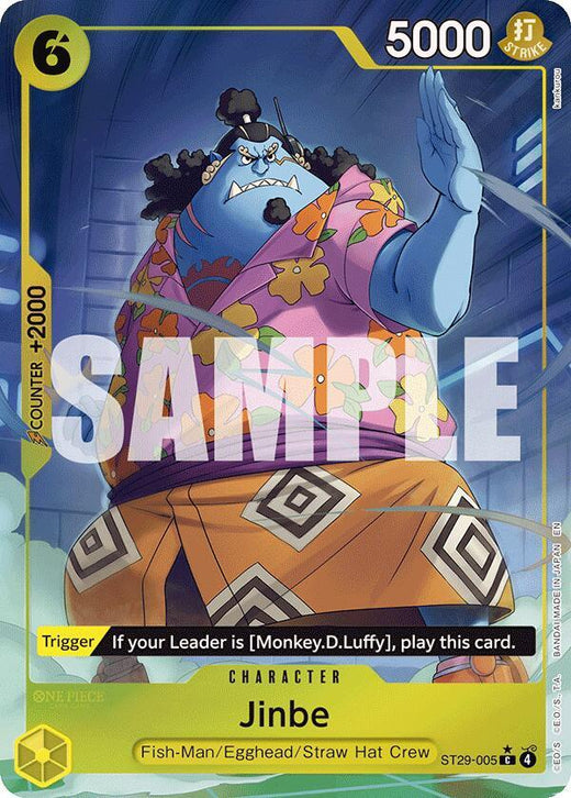 Jinbe (Full Art) ST29-005 C Foil