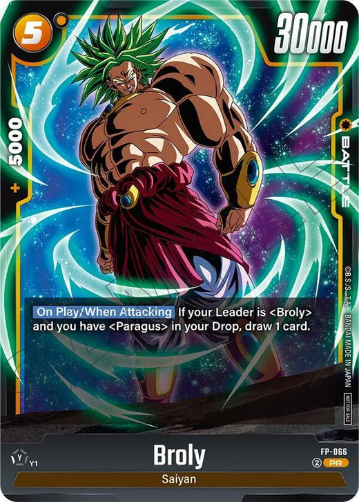 Broly (Paquete de Torneo 09) FP-066 Promoción TP