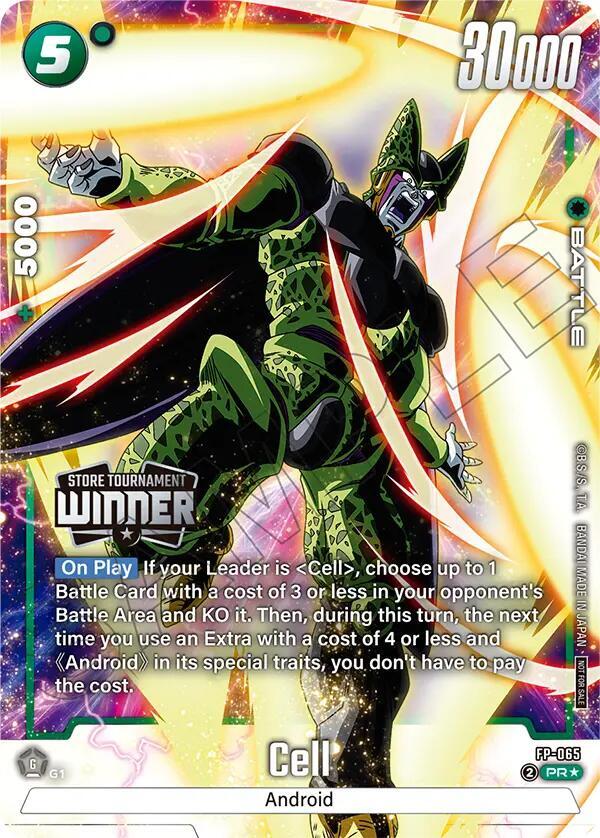 DBS Fusion World: Tournament and Championship Promos Singles 3/4