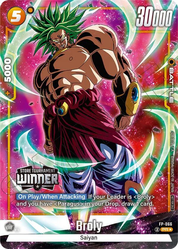 DBS Fusion World: Tournament and Championship Promos Singles 3/4