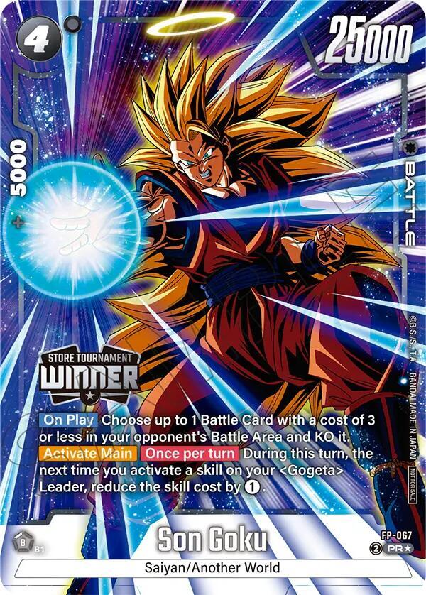 DBS Fusion World: Tournament and Championship Promos Singles 3/4