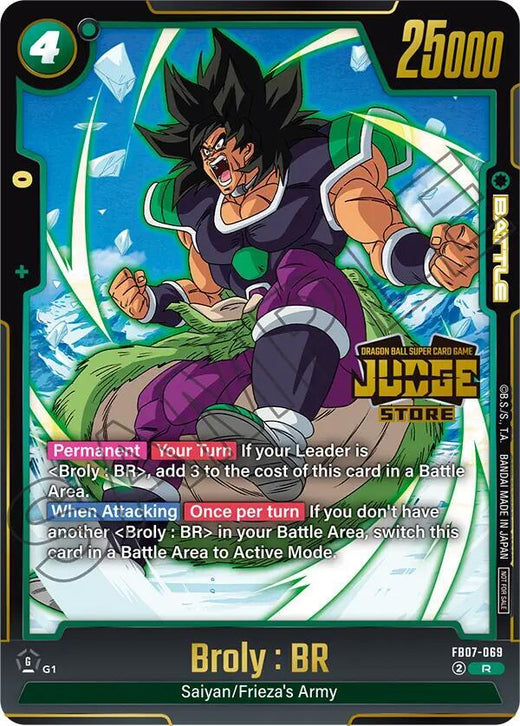 Broly: BR (Paquete de Juez (Juez de Tienda) 05) FB07-069 R Foil