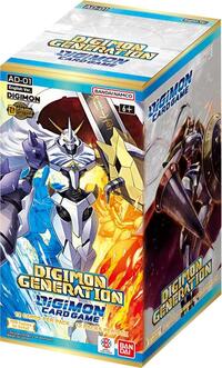 Digimon Card Game: Advanced Booster Digimon Generation Booster Box