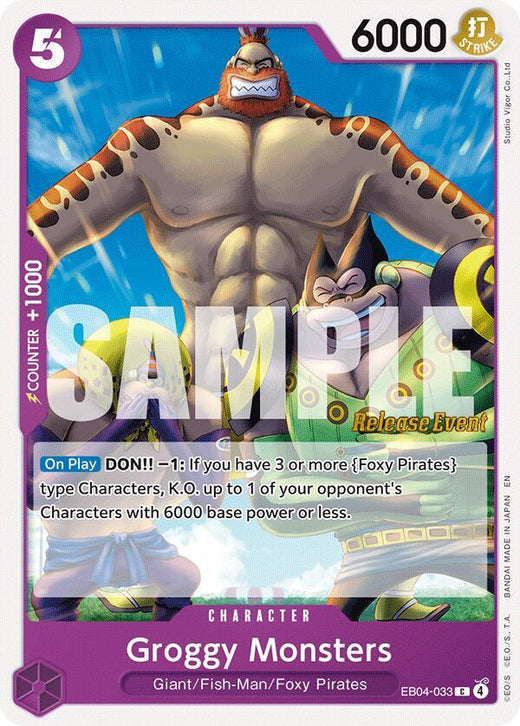 Groggy Monsters EB04-033 C