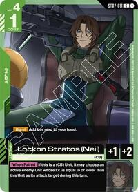 Lockon Stratos (Neil) | Starter Deck 07: Celestial Drive | Common | Normal | #ST07-011
