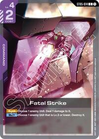 Fatal Strike | Starter Deck 07: Celestial Drive | Common | Normal | #ST05-014