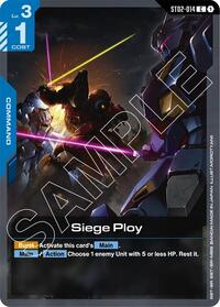 Siege Ploy | Starter Deck 08: Flash of Radiance | Common | Normal | #ST02-014
