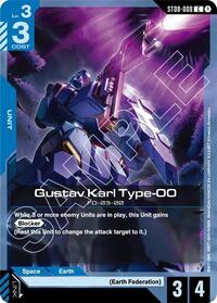 Gustav Karl Type-00 | Starter Deck 08: Flash of Radiance | Common | Normal | #ST08-008