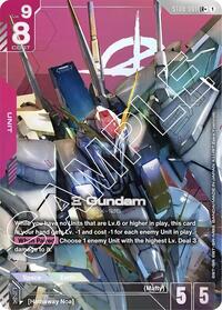 Xi Gundam (ST08-001) (LR+) | Starter Deck 08: Flash of Radiance | LR+ | Holofoil | #ST08-001