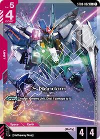Xi Gundam (ST08-002) (C+) | Starter Deck 08: Flash of Radiance | C+ | Holofoil | #ST08-002