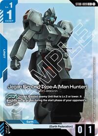 Jegan Ground Type-A (Man Hunter) (C+) | Starter Deck 08: Flash of Radiance | C+ | Holofoil | #ST08-009