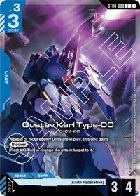 Gustav Karl Type-00 (C+) | Starter Deck 08: Flash of Radiance | C+ | Holofoil | #ST08-008