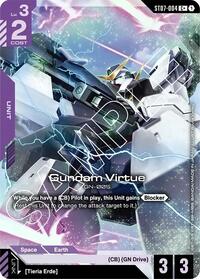Gundam Virtue (ST07-004) (C+) | Starter Deck 07: Celestial Drive | C+ | Holofoil | #ST07-004
