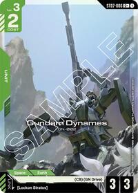 Gundam Dynames (ST07-006) (C+) | Starter Deck 07: Celestial Drive | C+ | Holofoil | #ST07-006