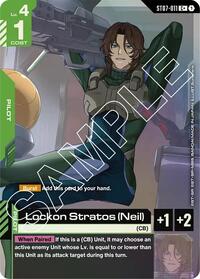 Lockon Stratos (Neil) (C+) | Starter Deck 07: Celestial Drive | C+ | Holofoil | #ST07-011
