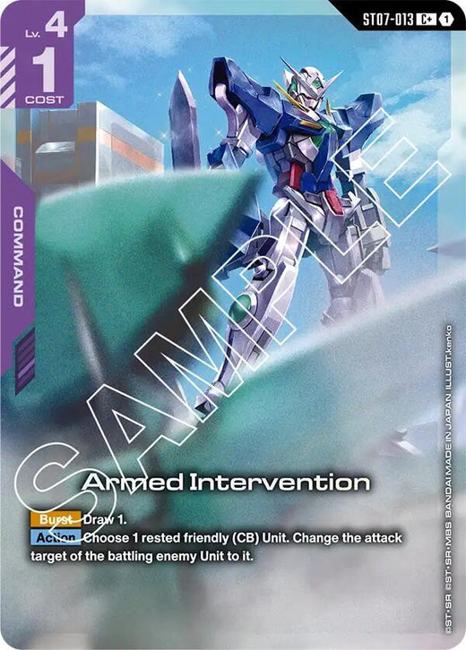 Armed Intervention (C+) ST07-013 C+ Holofoil