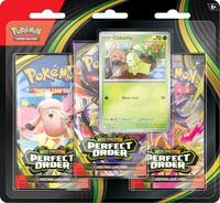 Pokemon: Perfect Order 3 Pack Blister [Chikorita]