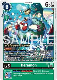 Deramon | Time Stranger Release Event Cards | Rare | Foil | #BT24-048 R