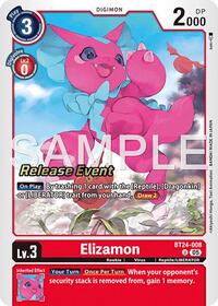Elizamon | Time Stranger Release Event Cards | Uncommon | Foil | #BT24-008 C
