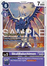 SkullBaluchimon | Time Stranger Release Event Cards | Uncommon | Foil | #BT24-075 U