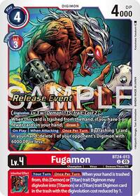 Fugamon | Time Stranger Release Event Cards | Uncommon | Foil | #BT24-013 U