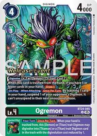 Ogremon | Time Stranger Release Event Cards | Uncommon | Foil | #BT24-045 U