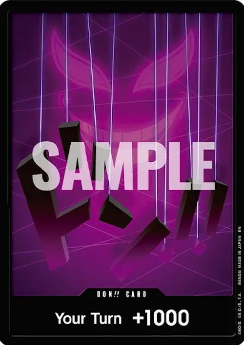 DON!! Card (Donquixote Doflamingo) (Double Pack Set Vol. 9) DON!! Foil
