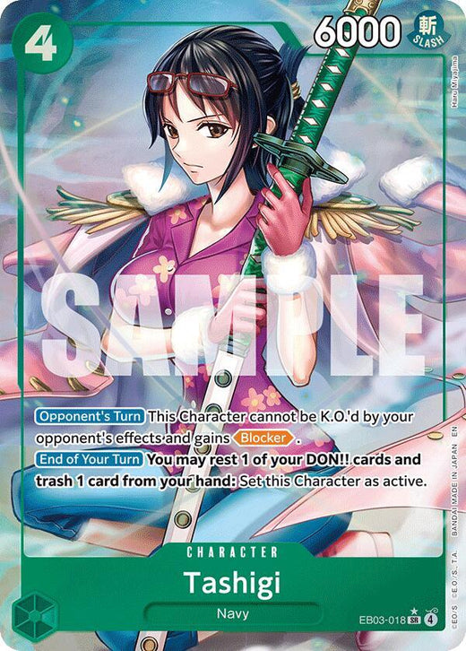Tashigi (Alternate Art) EB03-018 SR Foil