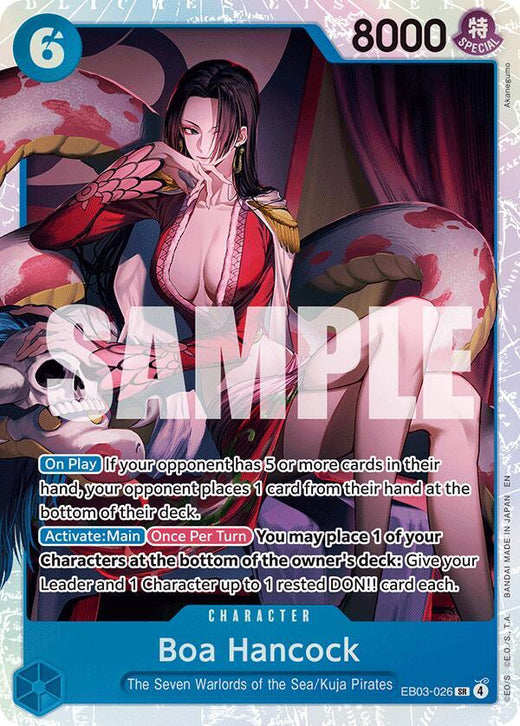 Boa Hancock EB03-026 SR Foil