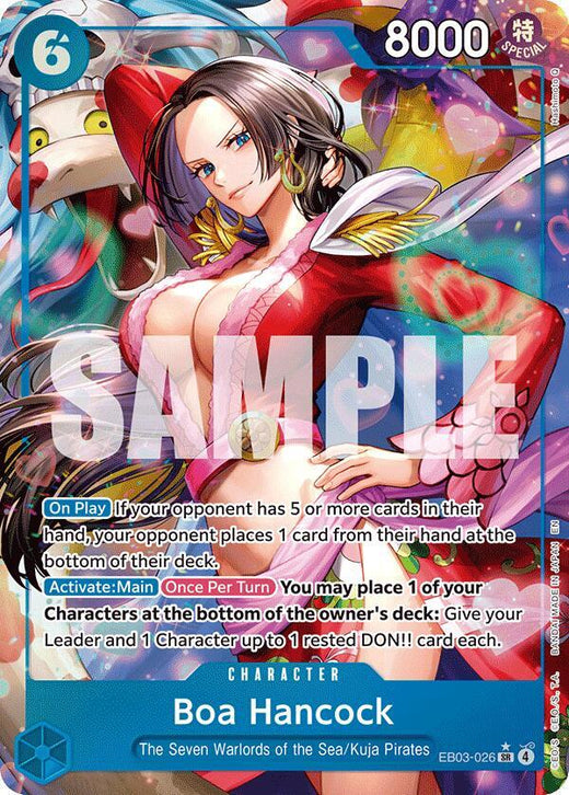Boa Hancock (Alternate Art) EB03-026 SR Foil