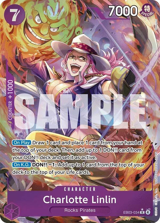 Charlotte Linlin (Alternate Art) EB03-034 R Foil