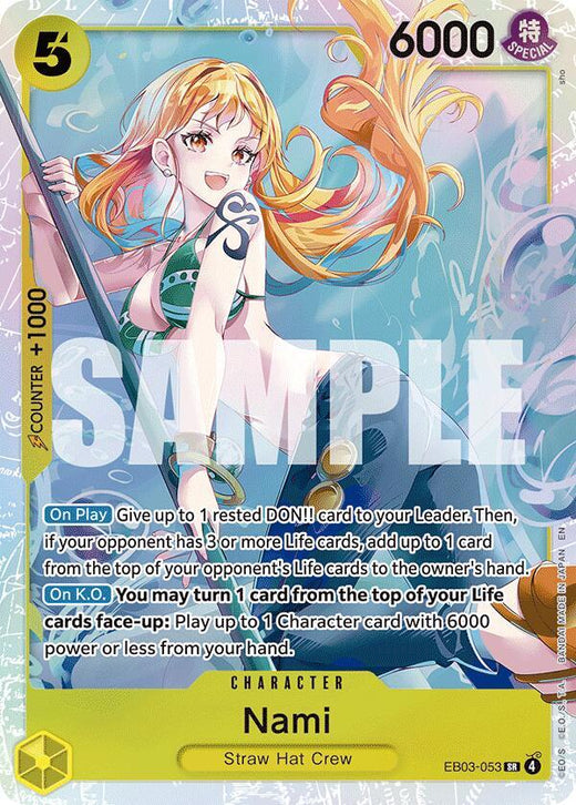 Nami (053) EB03-053 SR Foil