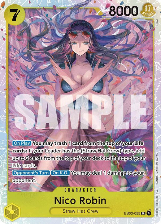 Nico Robin (055) EB03-055 SR Foil