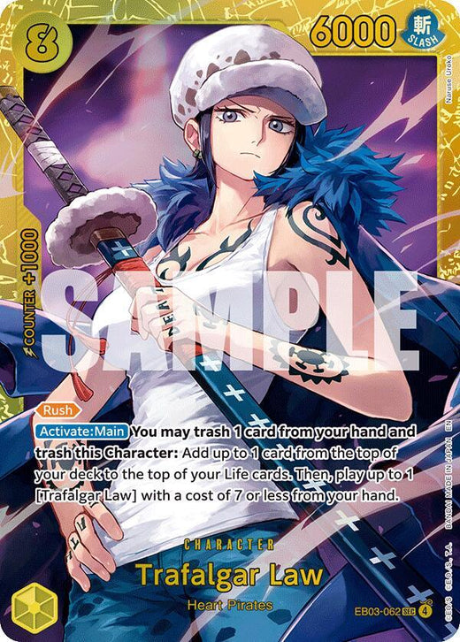 Trafalgar Law EB03-062 SEC Foil