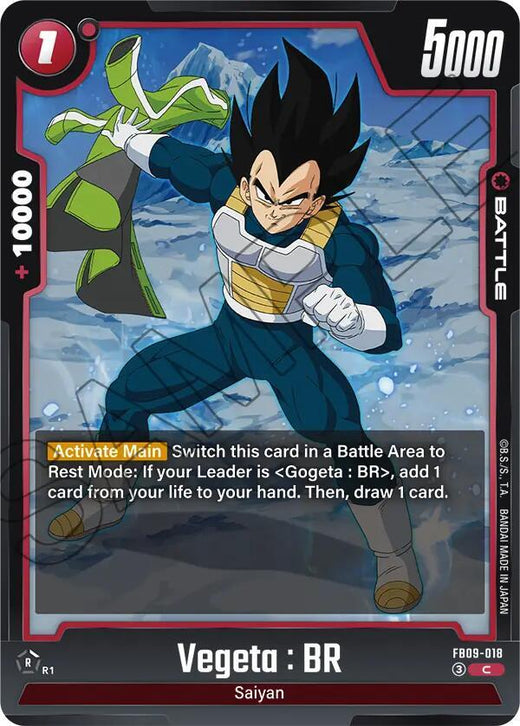 Vegeta : BR FB09-018 C
