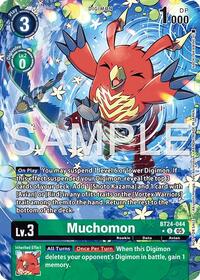 Muchomon (Box Topper) | Time Stranger | Uncommon | Foil | #BT24-044 U