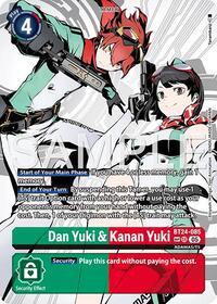 Dan Yuki & Kanan Yuki (SP) | Time Stranger | Super Rare | Foil | #BT24-085 SR