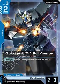 Gundam NT-1 Full Armor | Steel Requiem | Uncommon | Normal | #GD03-007