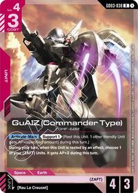 GuAIZ (Commander Type) | Steel Requiem | Rare | Holofoil | #GD03-038