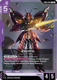 Zeydra | Steel Requiem | Rare | Holofoil | #GD03-054