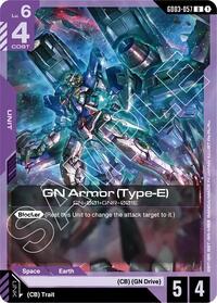 GN Armor (Type-E) | Steel Requiem | Uncommon | Normal | #GD03-057