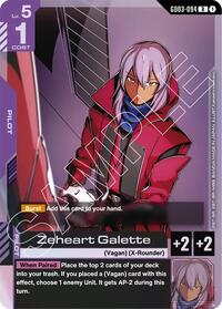 Zeheart Galette | Steel Requiem | Rare | Holofoil | #GD03-094
