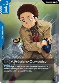 A Healthy Curiosity | Steel Requiem | Rare | Holofoil | #GD03-101