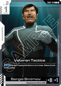 Veteran Tactics | Steel Requiem | Common | Normal | #GD03-122